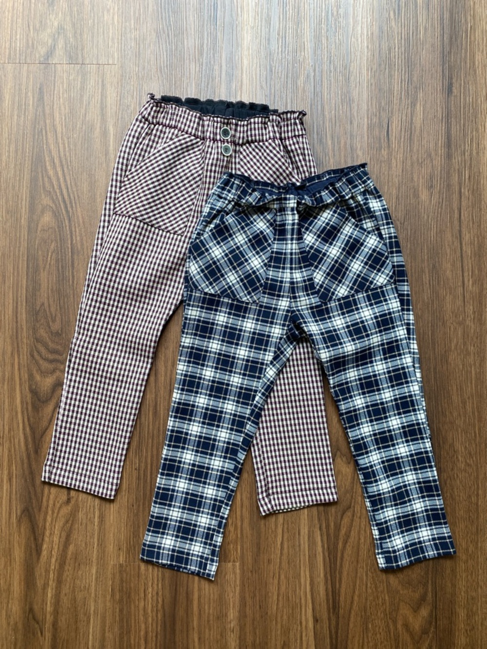 Zara | plaid pant bundle